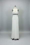 ED2019 Empire Waist Beaded Grecian Wedding Gown - Sample Sale AUD $599